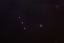  tried to photoshoot Orion earlier from a light polluted area still a newbie at this Stay safe everyone
