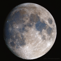  Waxing Gibbous in Color
