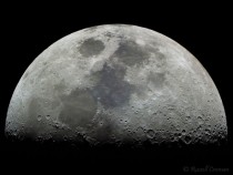  Waxing Moon- Taken by Russell Croman 