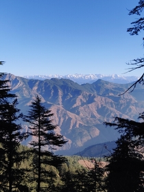  X Overlooking the Pir Panjal Range Shimla India