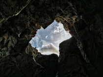 A beach cave Tenby rhodricarterfilm  OC
