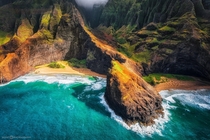 A beautiful hidden beach in NorwayWait this is actually IS Hawaii Na Pali Coast - Kauai Hawaii by Mark Gvazdinskas 