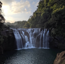 A beautiful site hidden out of sight  Shifen Waterfall Taiwan