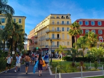 A beautiful walk through the city Nice France