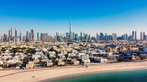 A birds eye view of Dubai