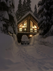 A cabin in the Pacific North West