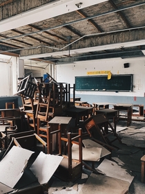 A classroom in Taiwan