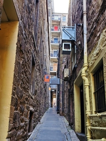 A Close in Edinburgh Scotland 