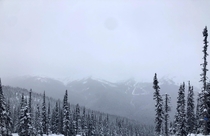 A Cloudy day in Whistler BC 