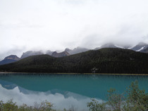 A cloudy day on the Icefields Parkway AB 