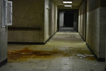 A corridor in the Springfield Sanatorium Edwin Shaw Hospital Lakemore Ohio  Album in comments