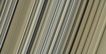 A detailed view of Saturns B ring