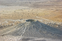 A dried mud volcano which doesnt erupt any longer Hingol National Park Balochistan Pakistan 