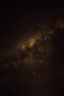A Golden Milky Way - Biggenden Australia    