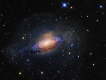 A gorgeous picture of the NGC  galaxy 