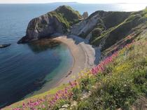 A less famous side to Durdle Door - Man of War Bay Dorset UK 