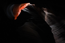A little different view of the light inside Antelope Canyon X AZ 