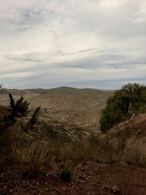 A Mexican Semi-Desert Landscape Cerro de San Pedro SLP MX 