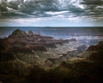 A moody Grand Canyon North Rim Arizona 