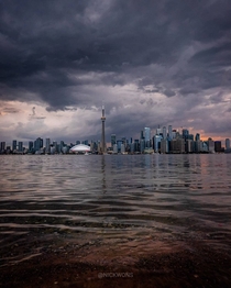 A moody Toronto Ontario  