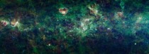 A mosaic of the Milky Way galaxy 