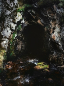 A mysterious Cave in the Highlands of Scotland 
