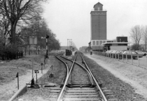 A old picture of the railway station in Wehlthe Netherlands