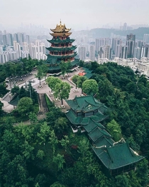 A Pagoda in Chongqing China