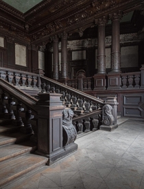 A Palace Staircase in Poland 