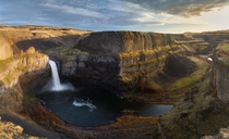 A pano view of Palouse Falls One of my favorite places to come visit 