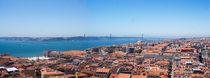 A panorama of Lisbon Portugal