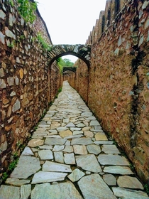 A passage in a Medieval Fort