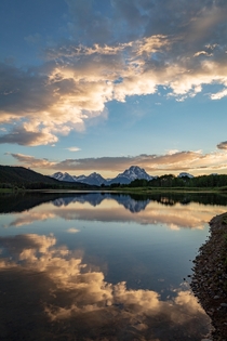 A peaceful sunset framed by the clouds - Grand Teton NP -  - IG travlonghorns