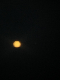 A photo of Jupiter taken with my  telescope
