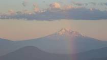 A pic of Mt Shasta CA from Mt Ashland OR 