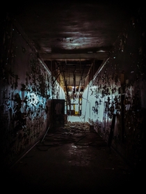 A picture from my trip to Atlanta Georgia This picture is was taken in a abandoned school that was three stories tall Had a boiler room under the school Surely this was a old school Will post more if you want to see 