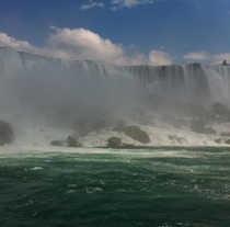 A picture I took at the Niagara Falls in  OC  x 