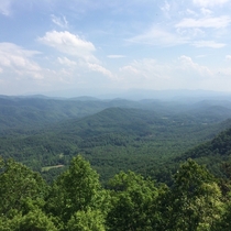 A picture I took in the smokey mountains in May 