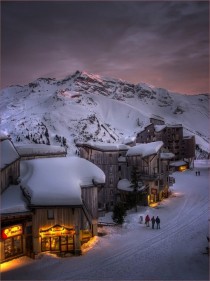 A Quiet Night in the Alps 