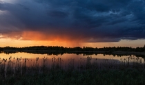a rain before sunsetRussia Mari-El Repubic 
