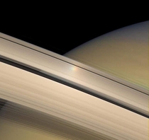A Rainbow on Saturn