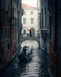 A rainy day in Venice 