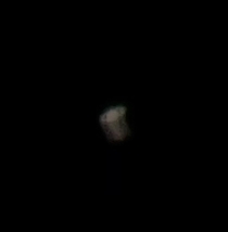 A really blurry photo of Saturn from my Celestron eq Newtonian Any advice on how to improve the image