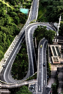 A road in chongqing