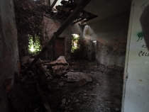 A room af an abandoned childrens asylum near Ferrara - Italy