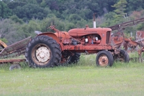 A s Allis Chalmers WD  tractor still in use on a Minnesota farm 