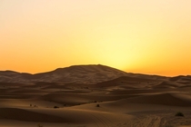 A Sahara Desert Sunrise 