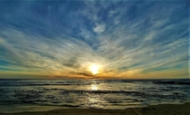 A San Diego Sunset x 