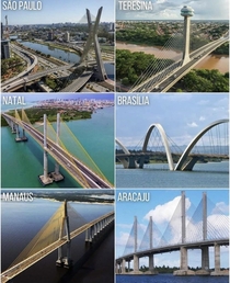 A selection of Brazilian bridges 