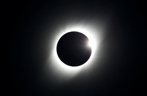 A solar eclipse is observed at Coquimbo Chile